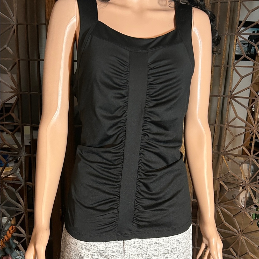 NWOT SOMA SPORT SOLUTIONS RUCHED TOP LG